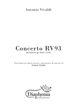 CONCERTO RV93 for flute and accordion